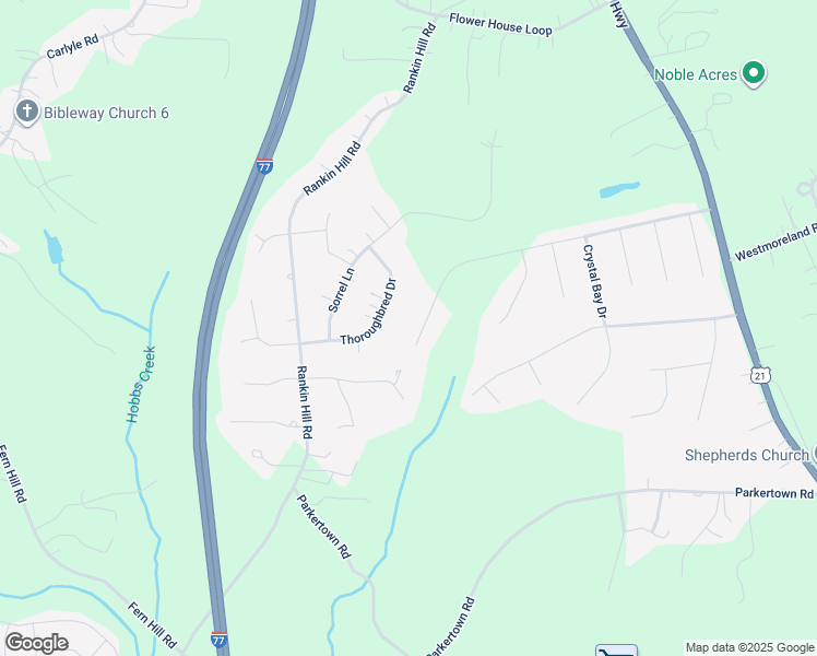 map of restaurants, bars, coffee shops, grocery stores, and more near 298 Sailwinds Road in Mooresville
