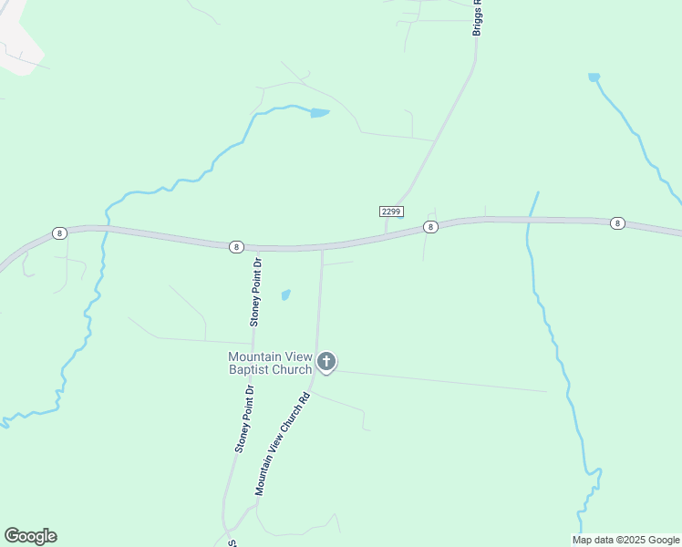 map of restaurants, bars, coffee shops, grocery stores, and more near 157 Mountain View Church Road in Lexington