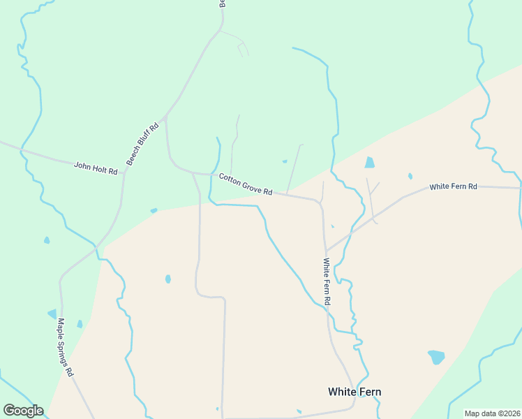 map of restaurants, bars, coffee shops, grocery stores, and more near 370 Cotton Grove Road in Beech Bluff