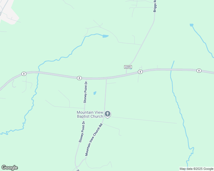 map of restaurants, bars, coffee shops, grocery stores, and more near 157 Mountain View Church Road in Lexington