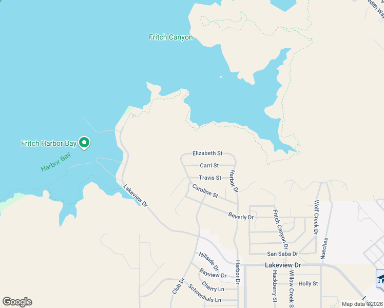 map of restaurants, bars, coffee shops, grocery stores, and more near 178 Elizabeth Street in Fritch