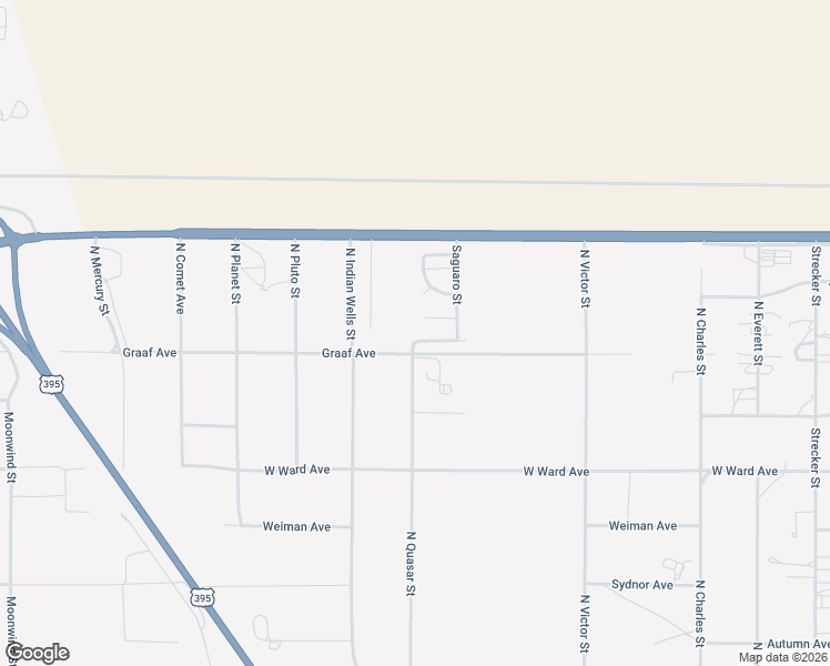 map of restaurants, bars, coffee shops, grocery stores, and more near 5238 Nolina Avenue in Ridgecrest