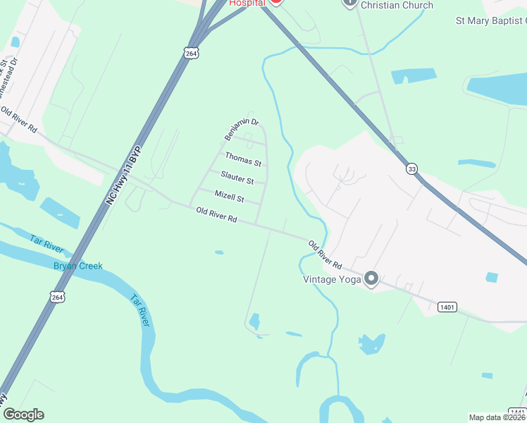 map of restaurants, bars, coffee shops, grocery stores, and more near 921 Benjamin Drive in Greenville