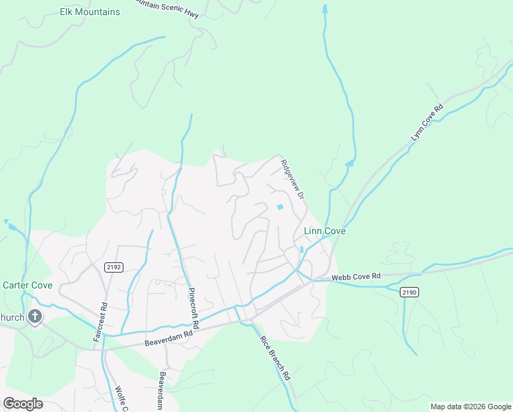 map of restaurants, bars, coffee shops, grocery stores, and more near 36 Stony Ridge in Asheville