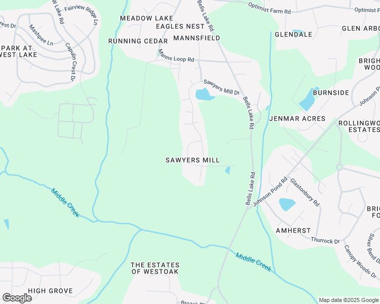 map of restaurants, bars, coffee shops, grocery stores, and more near 4725 Prochaven Lane in Apex