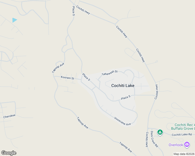 map of restaurants, bars, coffee shops, grocery stores, and more near 6403 Tahawash Street in Cochiti Lake