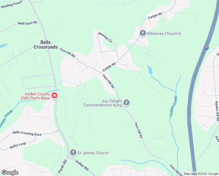 map of restaurants, bars, coffee shops, grocery stores, and more near 353 Fern Hill Road in Troutman