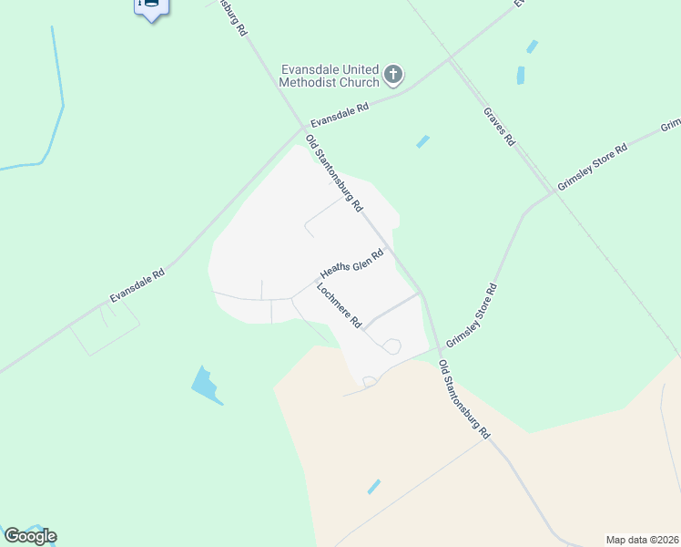 map of restaurants, bars, coffee shops, grocery stores, and more near 5029 Heaths Glen Road in Wilson
