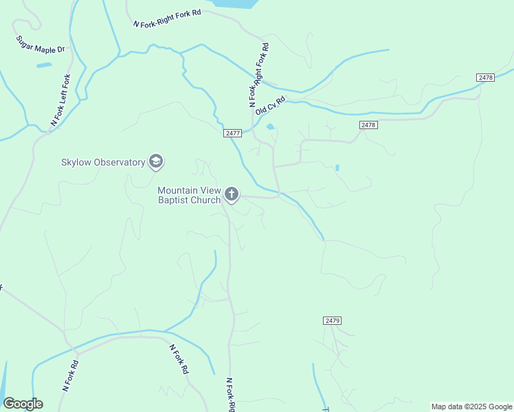 map of restaurants, bars, coffee shops, grocery stores, and more near Mountain View Drive in Buncombe County