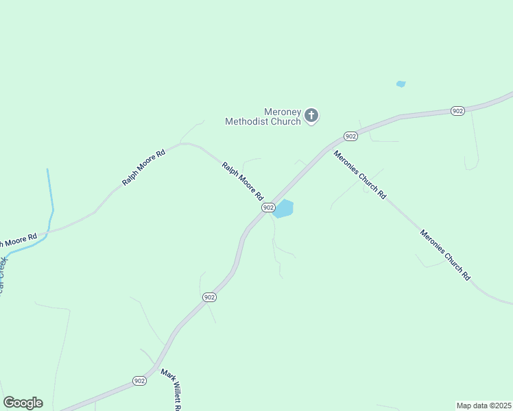 map of restaurants, bars, coffee shops, grocery stores, and more near 35 Ralph Moore Road in Bear Creek