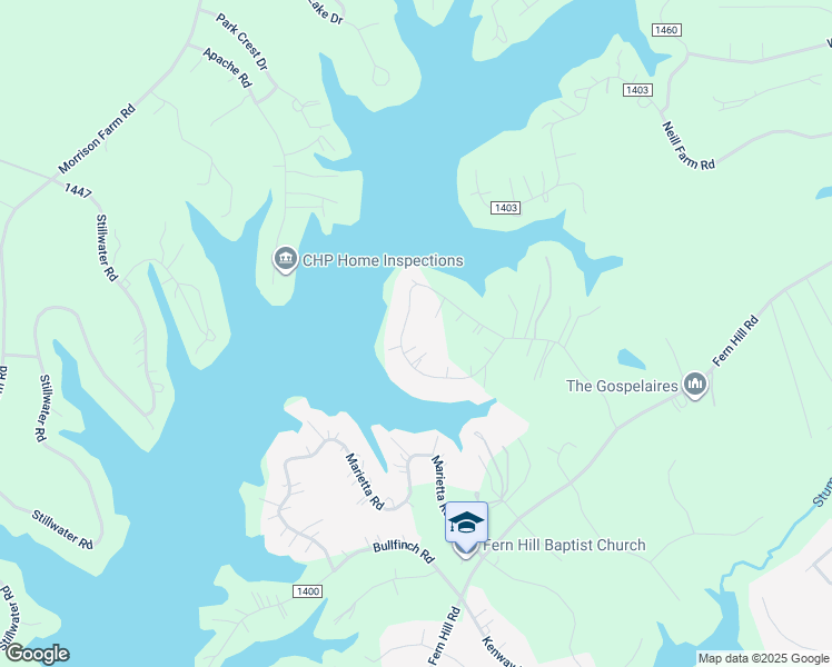map of restaurants, bars, coffee shops, grocery stores, and more near 275 Tennessee Circle in Mooresville