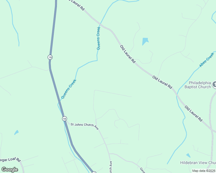map of restaurants, bars, coffee shops, grocery stores, and more near 6118 Andria Lane in Connelly Springs