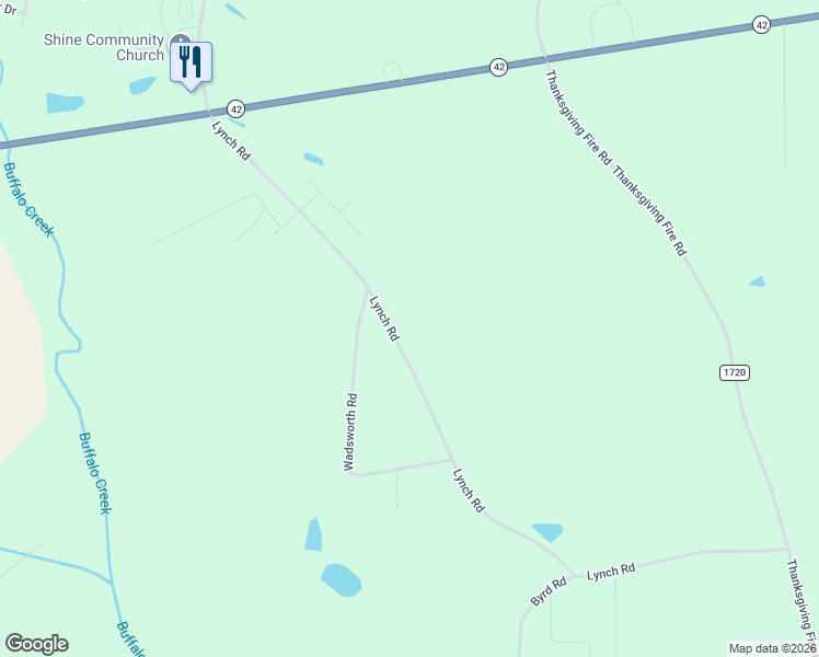 map of restaurants, bars, coffee shops, grocery stores, and more near 688 Lynch Road in Selma