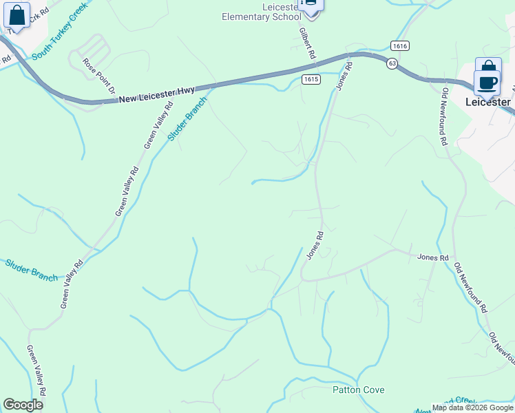 map of restaurants, bars, coffee shops, grocery stores, and more near in Leicester