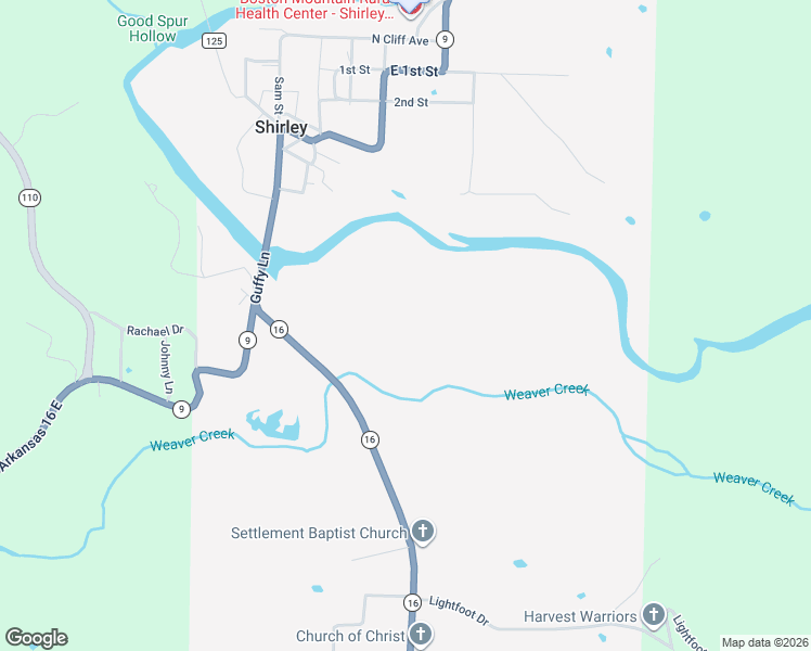 map of restaurants, bars, coffee shops, grocery stores, and more near in Shirley