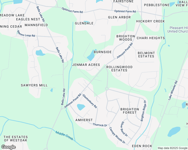 map of restaurants, bars, coffee shops, grocery stores, and more near 8640 Burnside Drive in Apex
