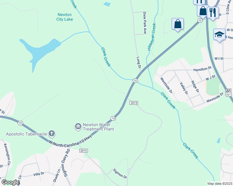 map of restaurants, bars, coffee shops, grocery stores, and more near 1403 Boston Road in Newton