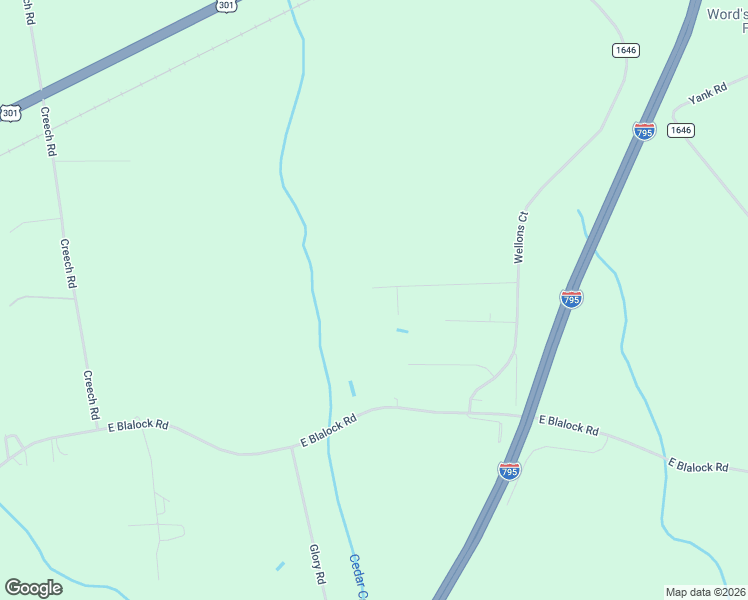 map of restaurants, bars, coffee shops, grocery stores, and more near 5605 Scuppernong Road in Wilson