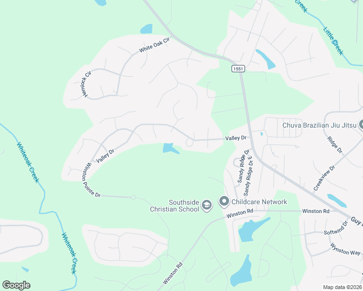 map of restaurants, bars, coffee shops, grocery stores, and more near 33 South Hadrian Court in Clayton