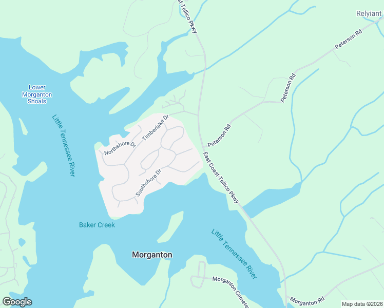 map of restaurants, bars, coffee shops, grocery stores, and more near 140 Lake Vista Drive in Greenback