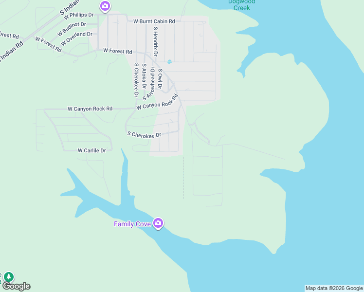 map of restaurants, bars, coffee shops, grocery stores, and more near 36368 South Timber Road in Park Hill