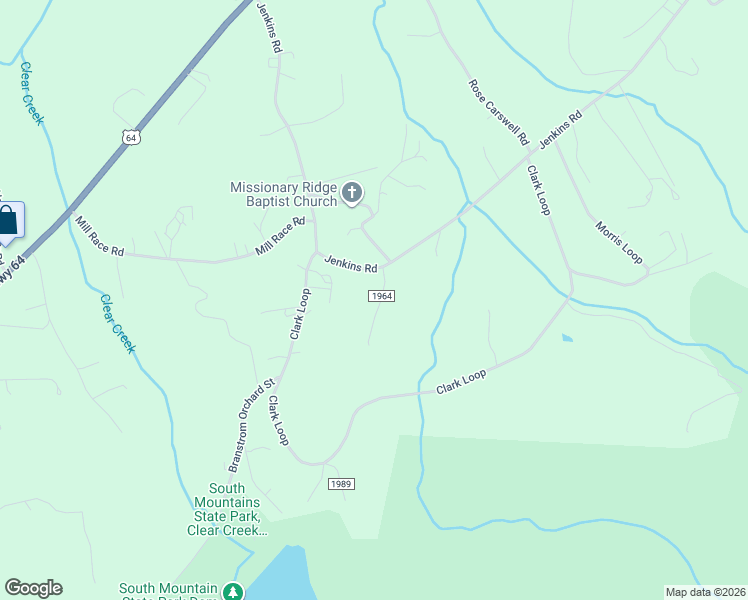 map of restaurants, bars, coffee shops, grocery stores, and more near 5700 Hardy Duckworth Road in Morganton