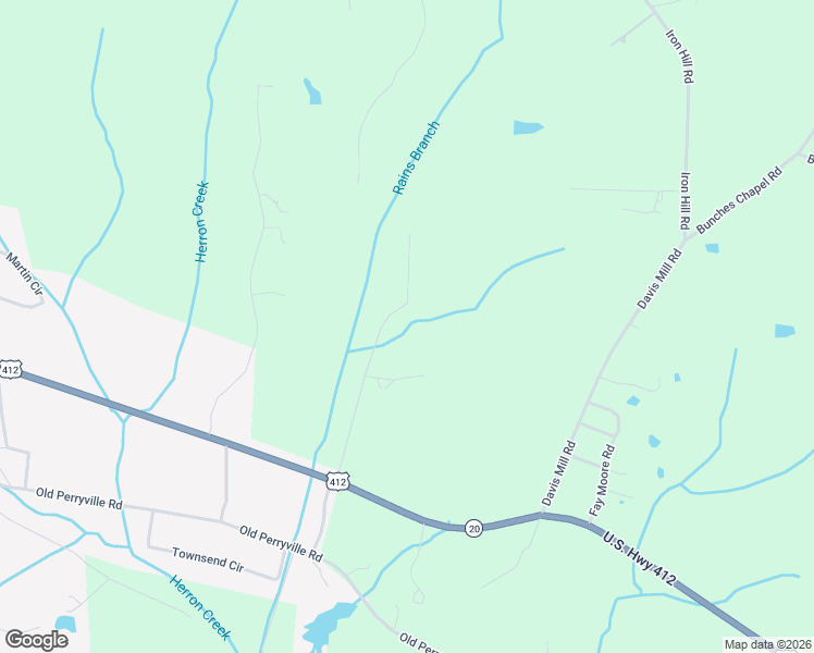 map of restaurants, bars, coffee shops, grocery stores, and more near 540 Beaver Creek Estates in Parsons