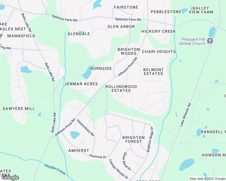 map of restaurants, bars, coffee shops, grocery stores, and more near 2638 Meyerswood Drive in Apex