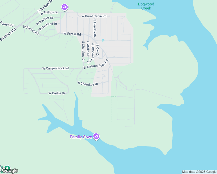 map of restaurants, bars, coffee shops, grocery stores, and more near 36368 South Timber Road in Park Hill