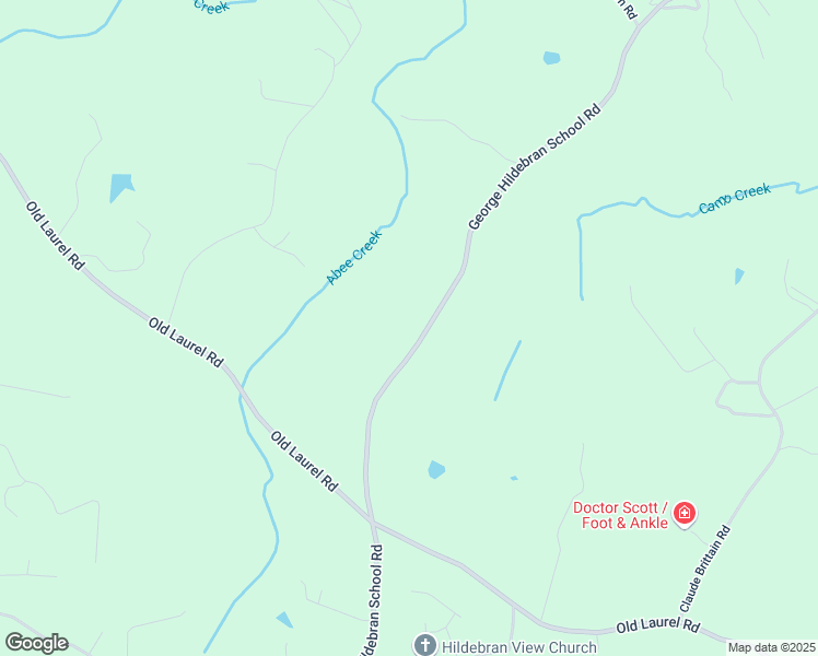 map of restaurants, bars, coffee shops, grocery stores, and more near 7470 George Hildebran School Road in Connelly Springs