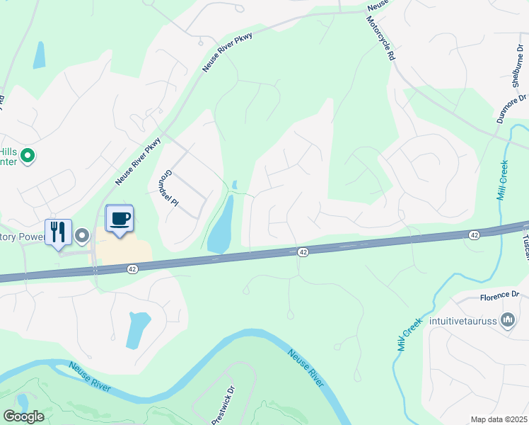 map of restaurants, bars, coffee shops, grocery stores, and more near 37 Valleyfield Drive in Clayton