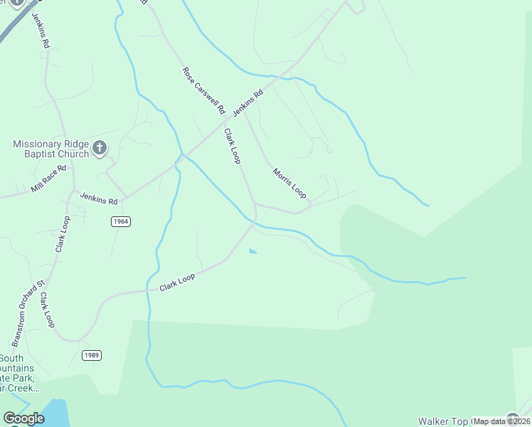 map of restaurants, bars, coffee shops, grocery stores, and more near 2551 Clark Loop in Morganton