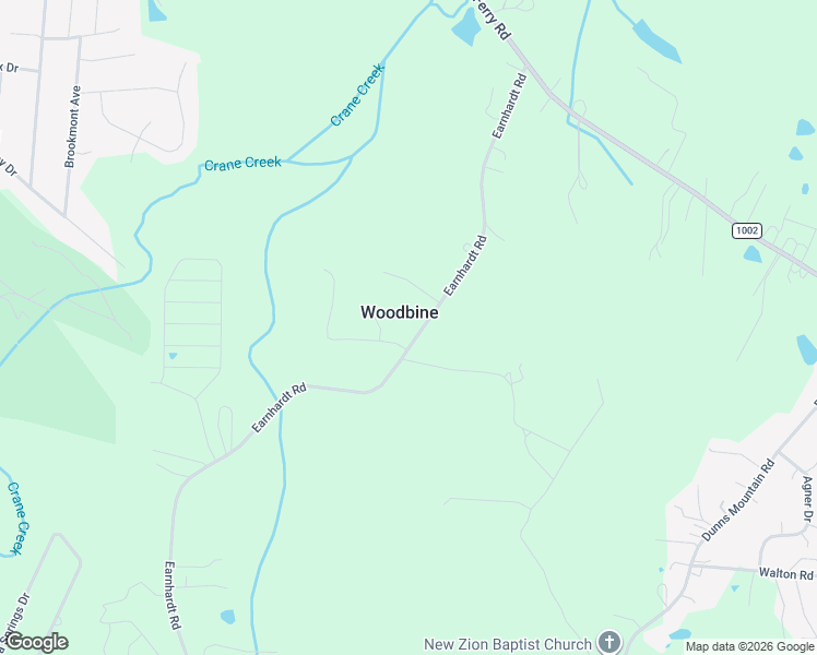 map of restaurants, bars, coffee shops, grocery stores, and more near 1270 Earnhardt Road in Salisbury