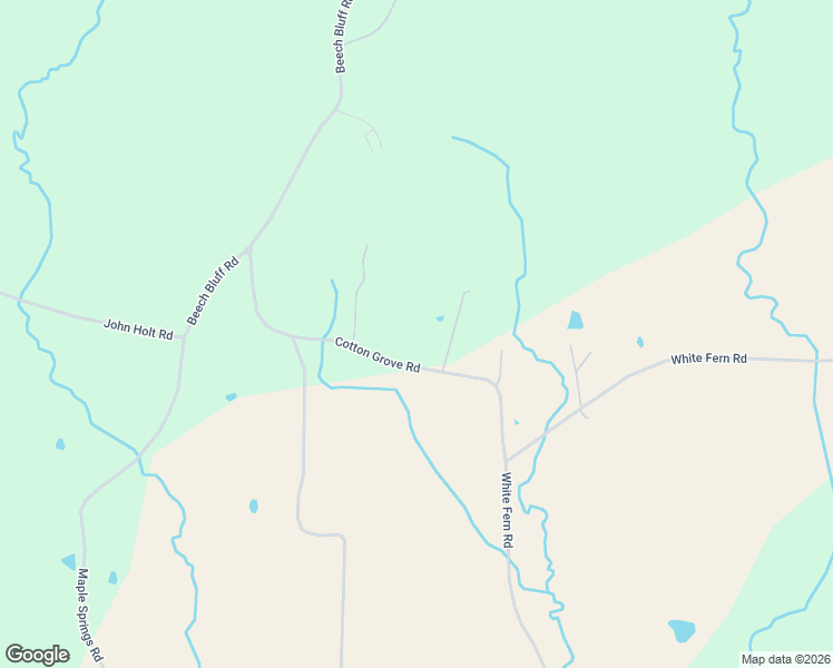 map of restaurants, bars, coffee shops, grocery stores, and more near 370 Cotton Grove Road in Beech Bluff