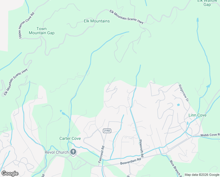 map of restaurants, bars, coffee shops, grocery stores, and more near 136 Black Oak Drive in Asheville