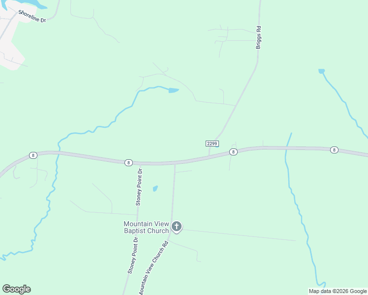 map of restaurants, bars, coffee shops, grocery stores, and more near 14307 North Carolina 8 in Lexington