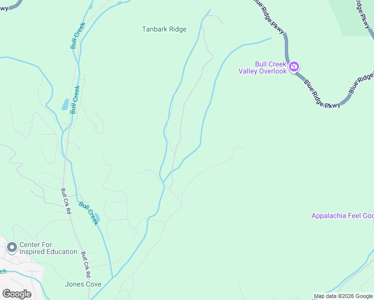map of restaurants, bars, coffee shops, grocery stores, and more near 36 Bump Road in Asheville