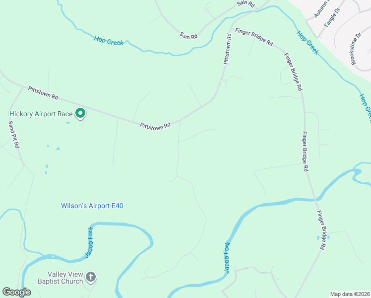 map of restaurants, bars, coffee shops, grocery stores, and more near 1300 Blue Star Road in Hickory