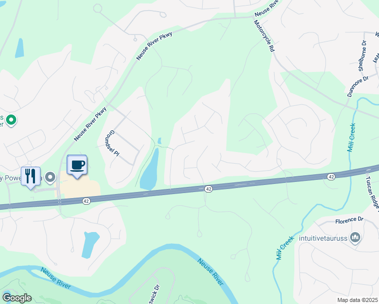 map of restaurants, bars, coffee shops, grocery stores, and more near 83 Valleyfield Drive in Clayton