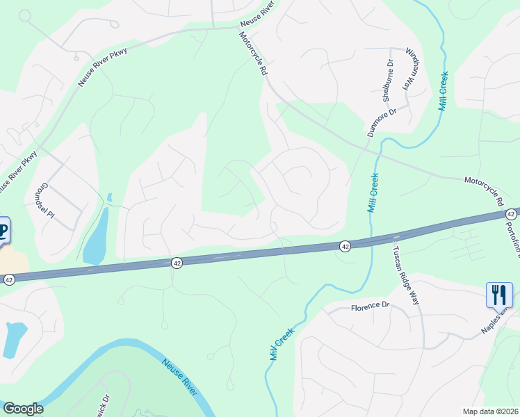 map of restaurants, bars, coffee shops, grocery stores, and more near 27 West Ravano Drive in Clayton