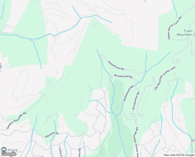 map of restaurants, bars, coffee shops, grocery stores, and more near 58 Robinhood Road in Asheville