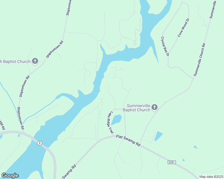 map of restaurants, bars, coffee shops, grocery stores, and more near 550 Lake Ridge Trail in Denton