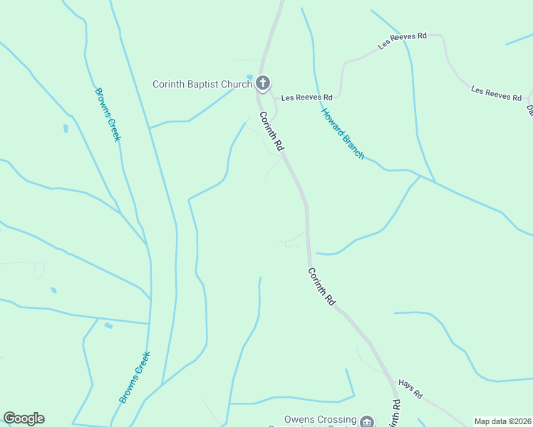 map of restaurants, bars, coffee shops, grocery stores, and more near 935 Corinth Road in Darden
