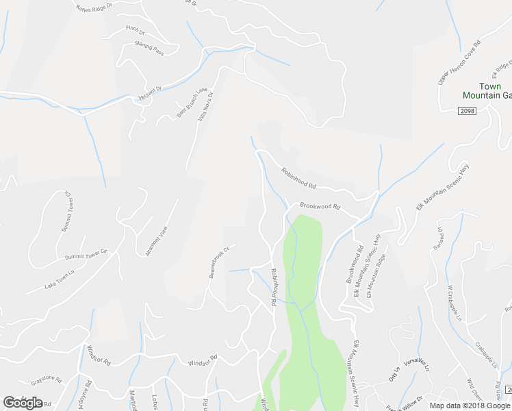 map of restaurants, bars, coffee shops, grocery stores, and more near 58 Robinhood Road in Asheville