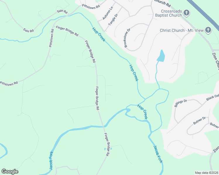 map of restaurants, bars, coffee shops, grocery stores, and more near 4405 Landing Court in Hickory