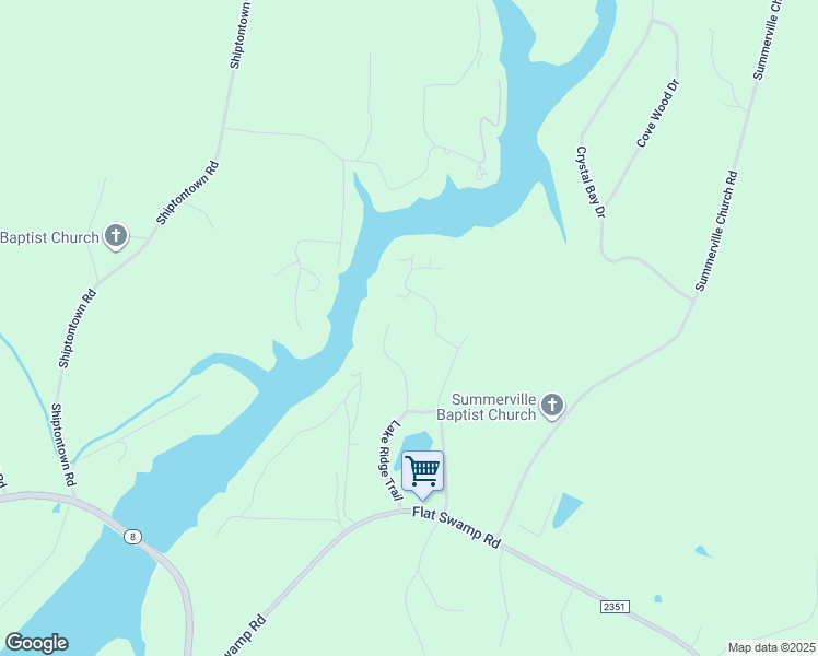 map of restaurants, bars, coffee shops, grocery stores, and more near 550 Lake Ridge Trail in Denton