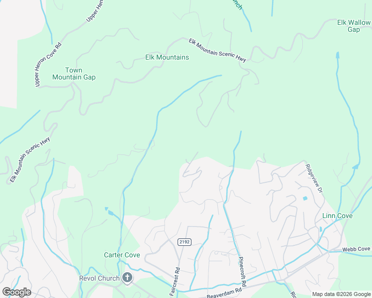 map of restaurants, bars, coffee shops, grocery stores, and more near 156 Black Oak Drive in Asheville