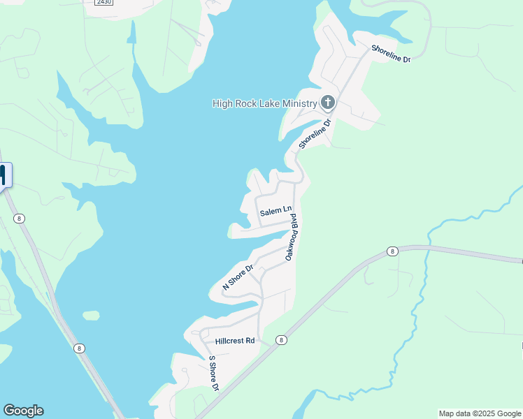 map of restaurants, bars, coffee shops, grocery stores, and more near 162 Shoreline Drive in Lexington