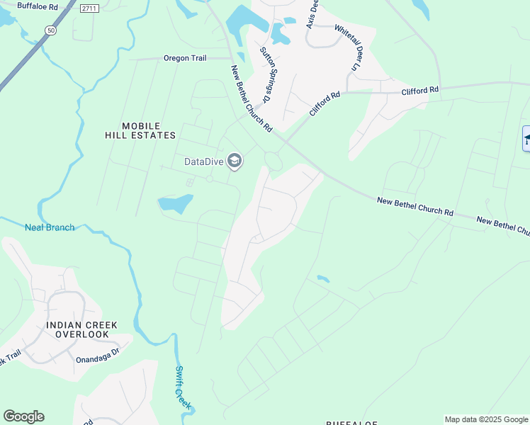 map of restaurants, bars, coffee shops, grocery stores, and more near 106 Lemoyne Court in Garner