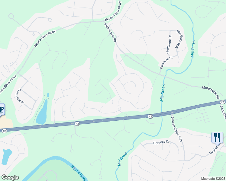 map of restaurants, bars, coffee shops, grocery stores, and more near 27 West Ravano Drive in Clayton